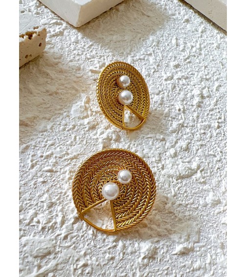 Gold Anadem Earring 