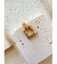 Gold Lava Earring