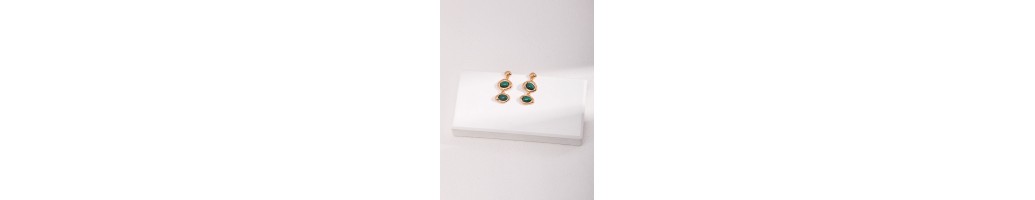 Color Stone Earrings