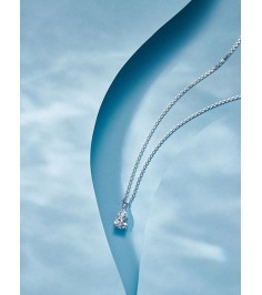 0.75ct Pear Shape Cut Diamond Necklace