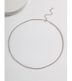 Silver Beads Necklace