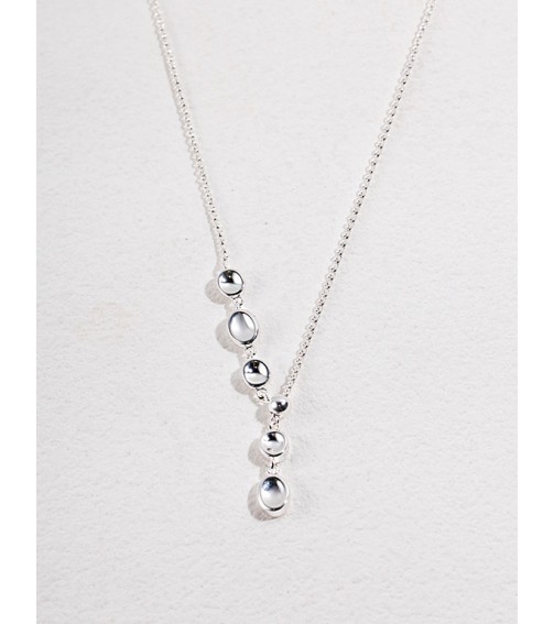 Water Drop Silver Necklace