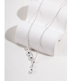 Water Drop Silver Necklace