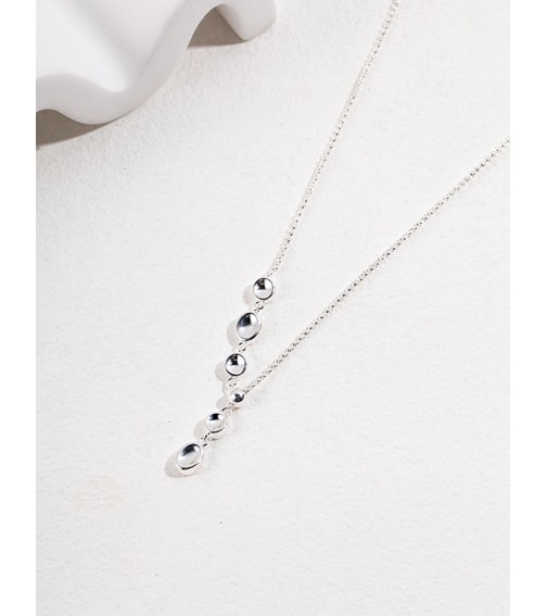 Water Drop Silver Necklace