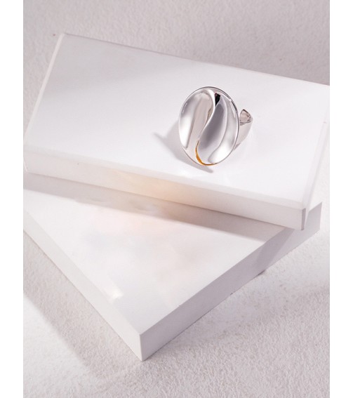 Silver Sulptured Ring 