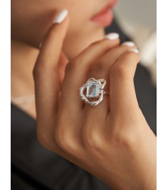 Silver Topaz Ring