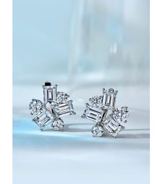 Snowflake Diamond Earring