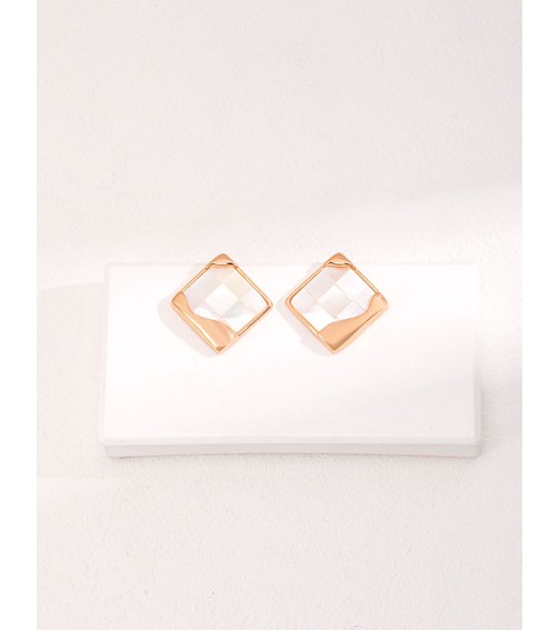 Square Shell Earring