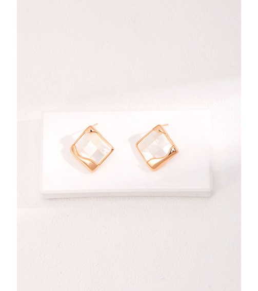 Square Shell Earring